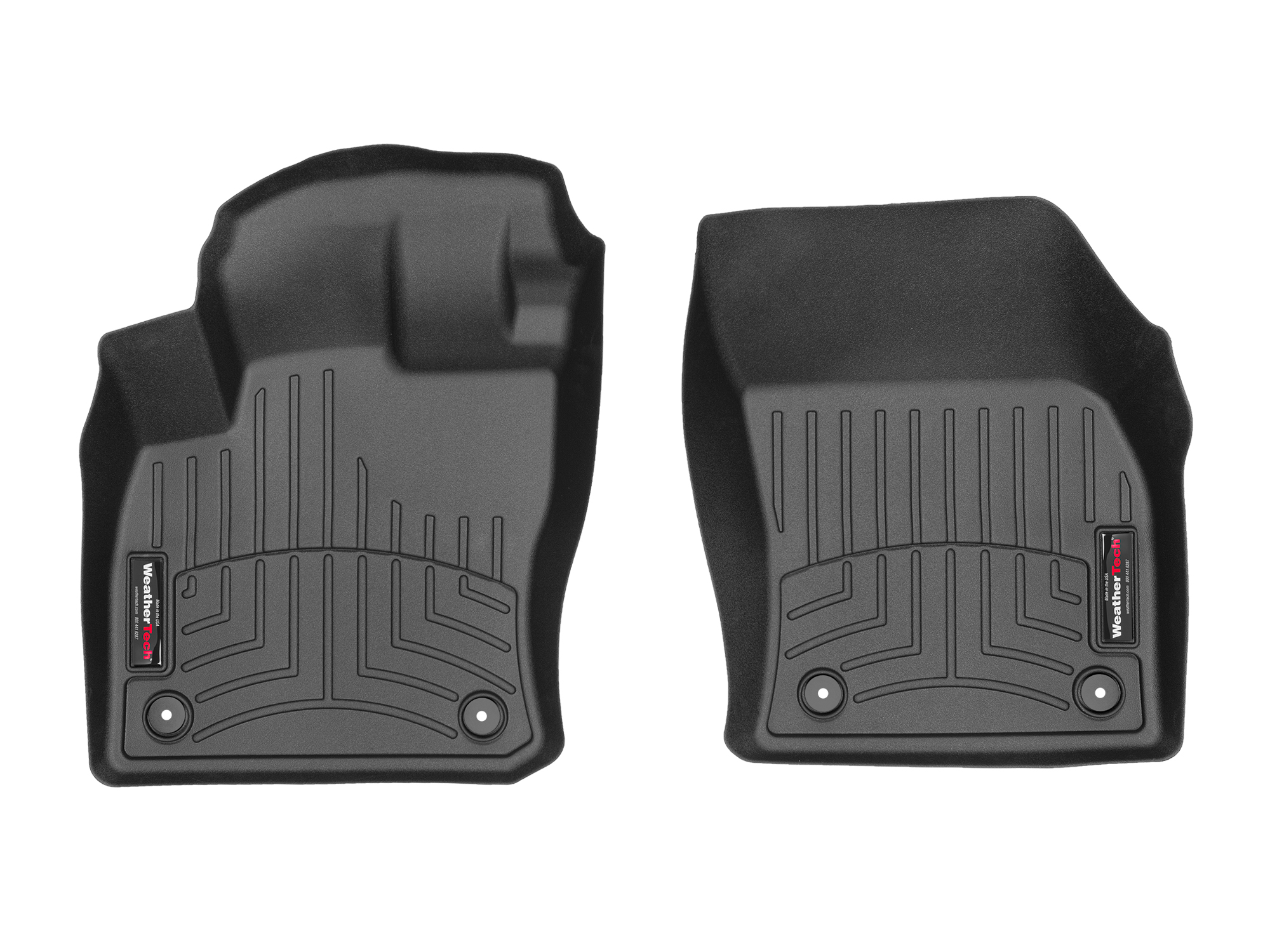 Εικόνα 1 από 1 — ΠΑΤΑΚΙΑ  ΓΙΑ SKODA KODIAQ-KAROQ / VW T-ROC -TIGUAN-TOURAN / SEAT TARRACO  ΜΠΡΟΣΤΙΝΑ ΜΑΥΡΑ 2ΤΕΜ WEATHERTECH