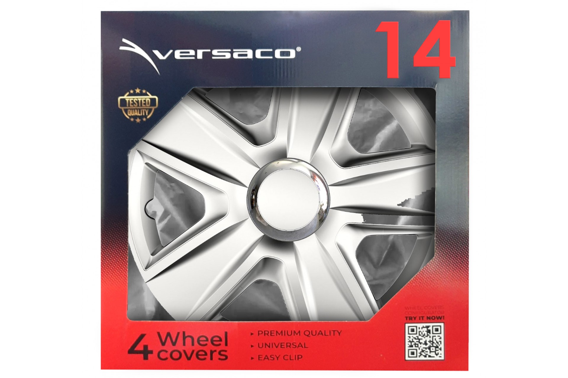Εικόνα 2 από 2 — Amio – ΤΑΣΙΑ 14″ ESPRIT RC ΑΣΗΜΙ ΣΕΤ 4ΤΕΜ ΣΕ ΚΟΥΤΙ (4656/AM)