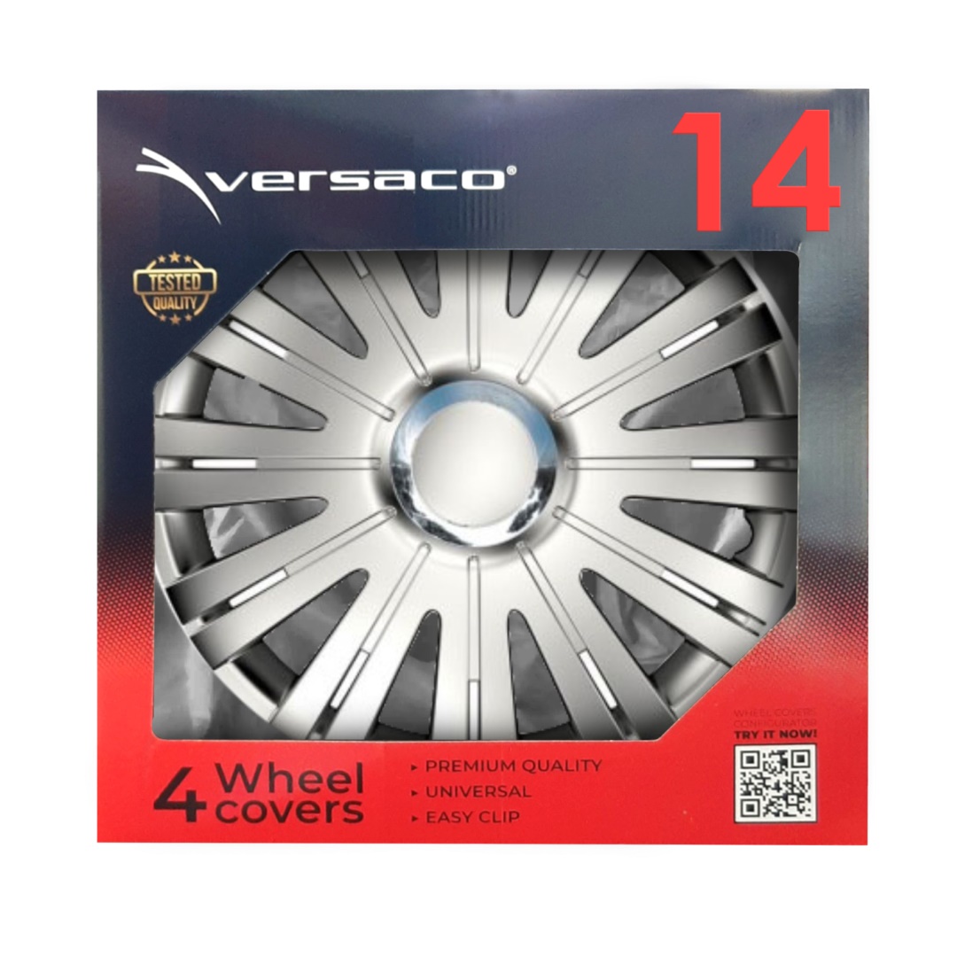 Εικόνα 2 από 2 — Amio – ΤΑΣΙΑ 14″ HUBCAP RC ACTIVE ΑΣΗΜΙ – ΣΕΤ 4ΤΕΜ ΣΕ ΚΟΥΤΙ (4731/AM)