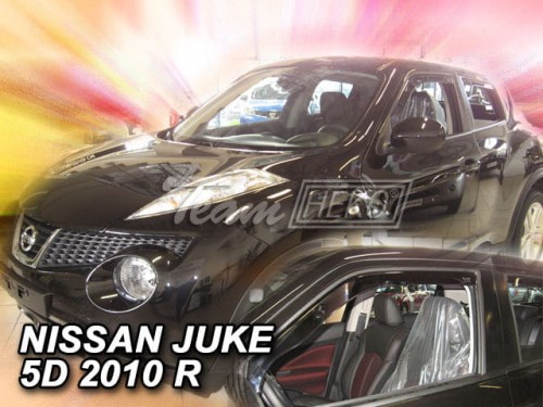 Εικόνα 1 από 5 — ΑΝΕΜΟΘΡΑΥΣΤΕΣ ΓΙΑ NISSAN JUKE 5D 2010-2020 ΖΕΥΓΑΡΙ ΑΠΟ ΕΥΚΑΜΠΤΟ ΦΙΜΕ ΠΛΑΣΤΙΚΟ HEKO – 2 ΤΕΜ.