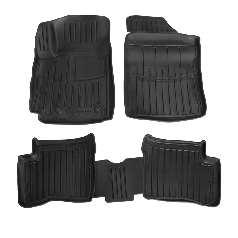 Εικόνα 1 από 3 — Race Axion – Πατάκια Για Toyota Yaris I (P1) 1999-2006 3πορτο / 5πορτο Λάστιχο Σκαφάκια Με Κουμπώματα για Επιβατικά Αυτοκίνητα – 4 τεμ. (5022584/ST)