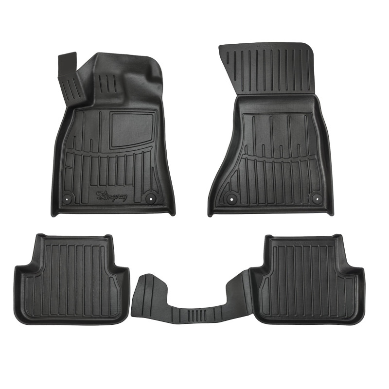 Εικόνα 1 από 3 — Race Axion – Πατάκια Για Audi A4 (B8) 2007-2015 4πορτο/5πορτο Λάστιχο Σκαφάκια Προστατευτικά Με Κουμπώματα για Επιβατικά Αυτοκίνητα – 5 τεμ. (5030045/ST)