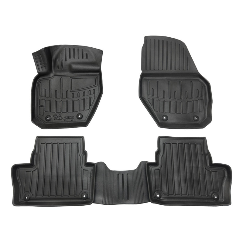 Εικόνα 1 από 3 — Race Axion – Πατάκια Για Volvo XC60 (Y20) 2008-2017 5πορτο Λάστιχο Σκαφάκια Προστατευτικά Με Κουμπώματα για Επιβατικά Αυτοκίνητα – 5 τεμ. (5037025/ST)