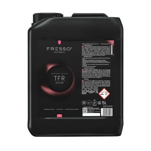 Fresso - Καθαριστικό Πρόπλυσης Αυτοκινήτου TFR Sour 5 L με Όξινο pH για Βαφή, Ζάντες και Κεραμικές Επιστρώσεις με Αραίωση έως 1:20 - 1 Τεμ. (390914/FRE)