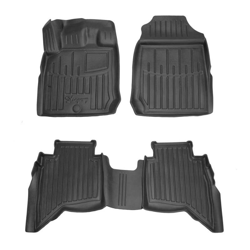 Εικόνα 1 από 3 — Race Axion – Πατάκια Για Isuzu D-Max (RG) 2019> 4πορτο Λάστιχο Σκαφάκια Προστατευτικά Με Κουμπώματα για Επιβατικά Αυτοκίνητα – 4 τεμ. (5063034/ST)