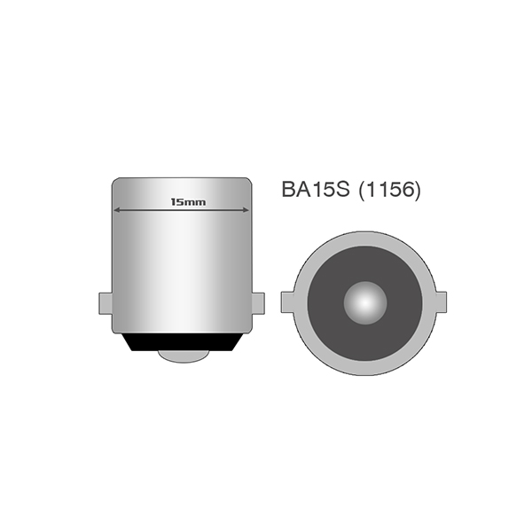 Εικόνα 4 από 4 — Λάμπα Ba15s (R10W /P21W) 5xSMD 5050 12V Λευκή 2τεμ