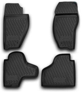 ΠΑΤΑΚΙΑ ΣΕ ΣΚΑΦΗ TPE ΛΑΣΤΙΧΟ ΓΙΑ JEEP CHEROKEE 2007-2012 ΣΕ ΜΑΥΡΟ ΧΡΩΜΑ NOVLINE - 4 ΤΕΜ.