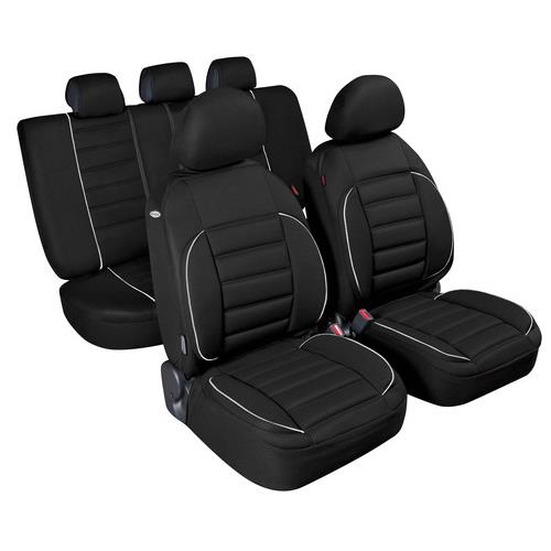 Εικόνα 1 από 3 — Καλύμματα Καθισμάτων DE-LUXE SPORT EDITION Υφασμα JACQUARD Σετ 4τεμ. Μαύρο