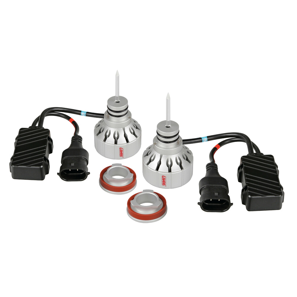 Εικόνα 1 από 2 — H10/HB3 9005 9>32V 6.500K 3.600lm 40W PX26d HALO LED SERIES 12 POWER-POINTER LED KIT 2ΤΕΜ.