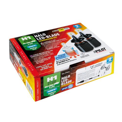 Εικόνα 2 από 5 — H1 9-32V P14,5s 6LED 6.500K 4.000lm 20W CANBUS SEOUL CSP-Y19chips HALO LED BLADE – 2 ΤΕΜ.