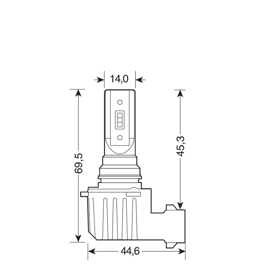 Εικόνα 3 από 4 — HB3/HB4 12/24V 6.500K 2.000lm 15W 6LED SEOUL CSP-Y19chips HALO LED SERIE 11 PLUG & BRITE 2ΤΕΜ.