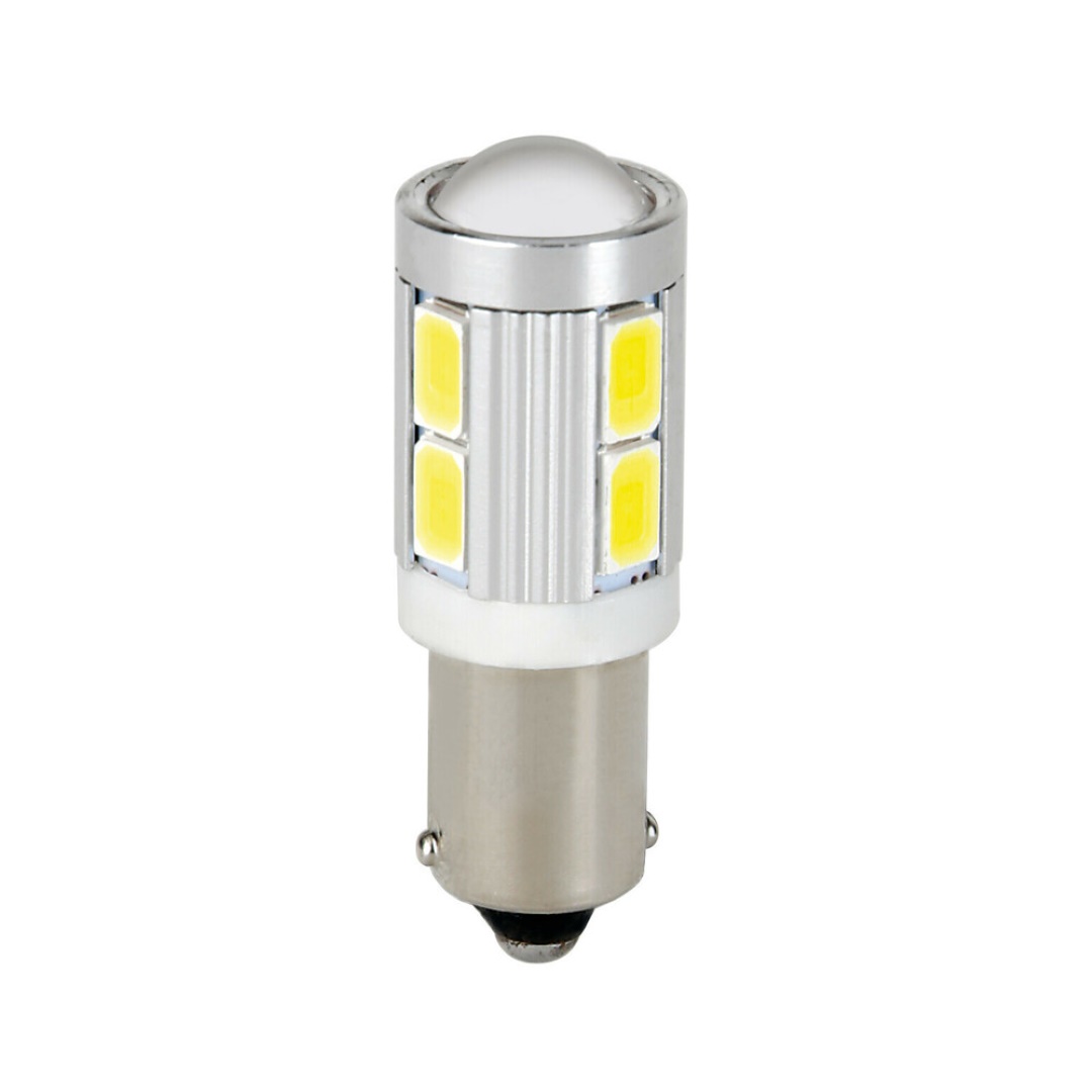 Εικόνα 1 από 3 — T4W 9-32V BA9s 200lm 10SMD LED ΛΕΥΚΟ BLISTER (ΔΙΠΛΗΣ ΠΟΛΙΚΟΤΗΤΑΣ) LAMPA – 2 ΤΕΜ