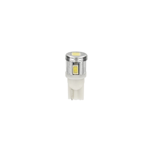 Εικόνα 1 από 4 — T10 W5W 12V W2,1×9,5d 70lm MEGA-LED6 ΔΙΑΘΛΑΣΗΣ (ΚΑΡΦΩΤΟ-ΑΚΑΛΥΚΟ-ΔΙΠΛΗΣ ΠΟΛΙΚΟΤΗΤΑΣ) BLISTER 2ΤΕΜ.