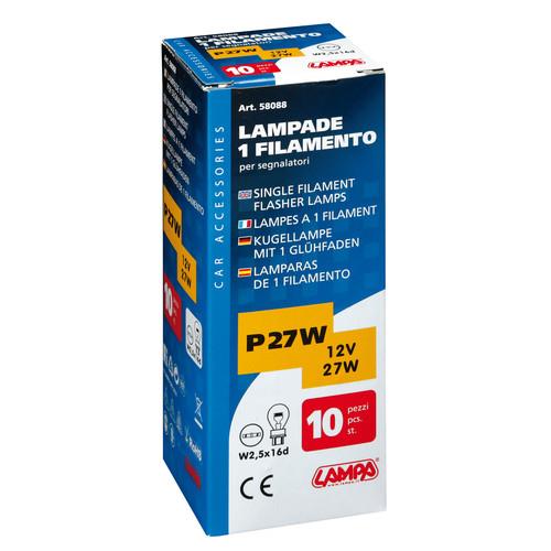 Εικόνα 4 από 4 — P27W 12V 27W W2,5x16d STANDAR LINE ΑΛΟΓΟΝΟΥ 10ΤΕΜ. ΚΟΥΤΙ ΓΙΑ JEEP