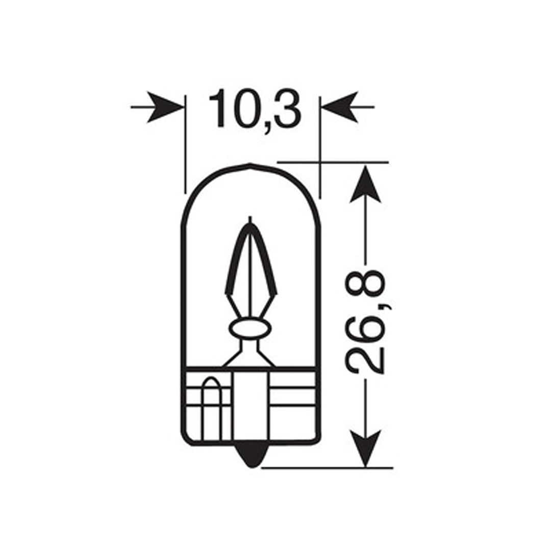 Εικόνα 2 από 4 — ΣΕΤ ΛΑΜΠΑΚΙΑ BLUE XENON W5W