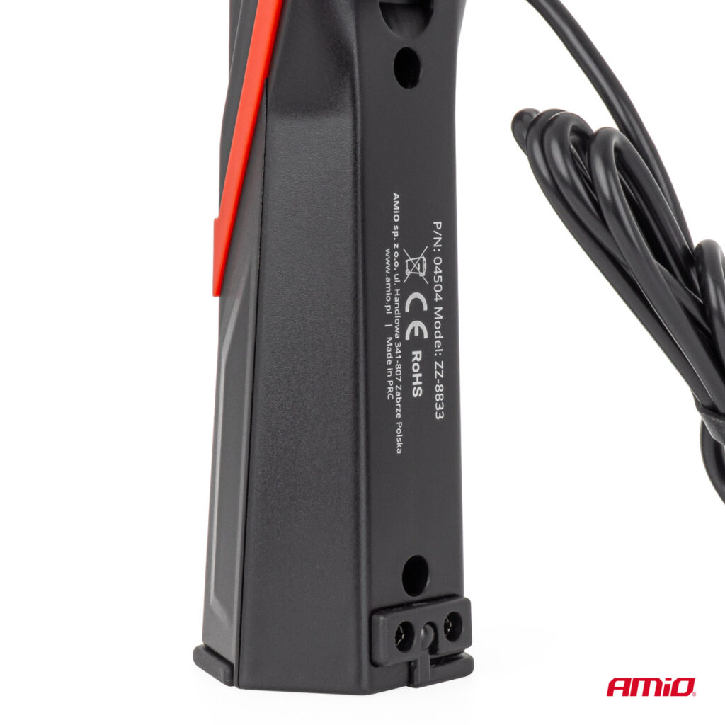 Εικόνα 6 από 10 — Amio – Φακός Εργασίας LED COB 5W USB-C 2600mAh με Μαγνήτη & Γάντζο για Ισχυρό Φωτισμό & Ευελιξία – 1 Τεμ. (04504/AM)