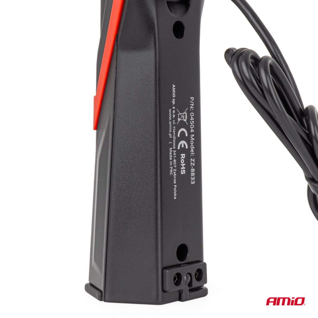 Εικόνα 6 από 10 — Amio – Φακός Εργασίας LED COB 5W USB-C 2600mAh με Μαγνήτη & Γάντζο για Ισχυρό Φωτισμό & Ευελιξία – 1 Τεμ. (04504/AM)