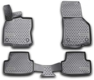 ΠΑΤΑΚΙΑ ΣΕ ΣΚΑΦΗ TPE ΛΑΣΤΙΧΟ ΓΙΑ VW GOLF 7 3D / 5D 11/2012-2020 ΣΕ ΜΑΥΡΟ ΧΡΩΜΑ NOVLINE - 4 ΤΕΜ.