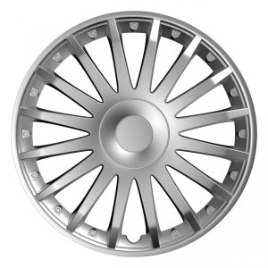 Amio - ΤΑΣΙΑ 15" CRYSTAL ΑΣΗΜΙ - ΣΕΤ 4ΤΕΜ ΣΕ KOYTI (6315/AM)