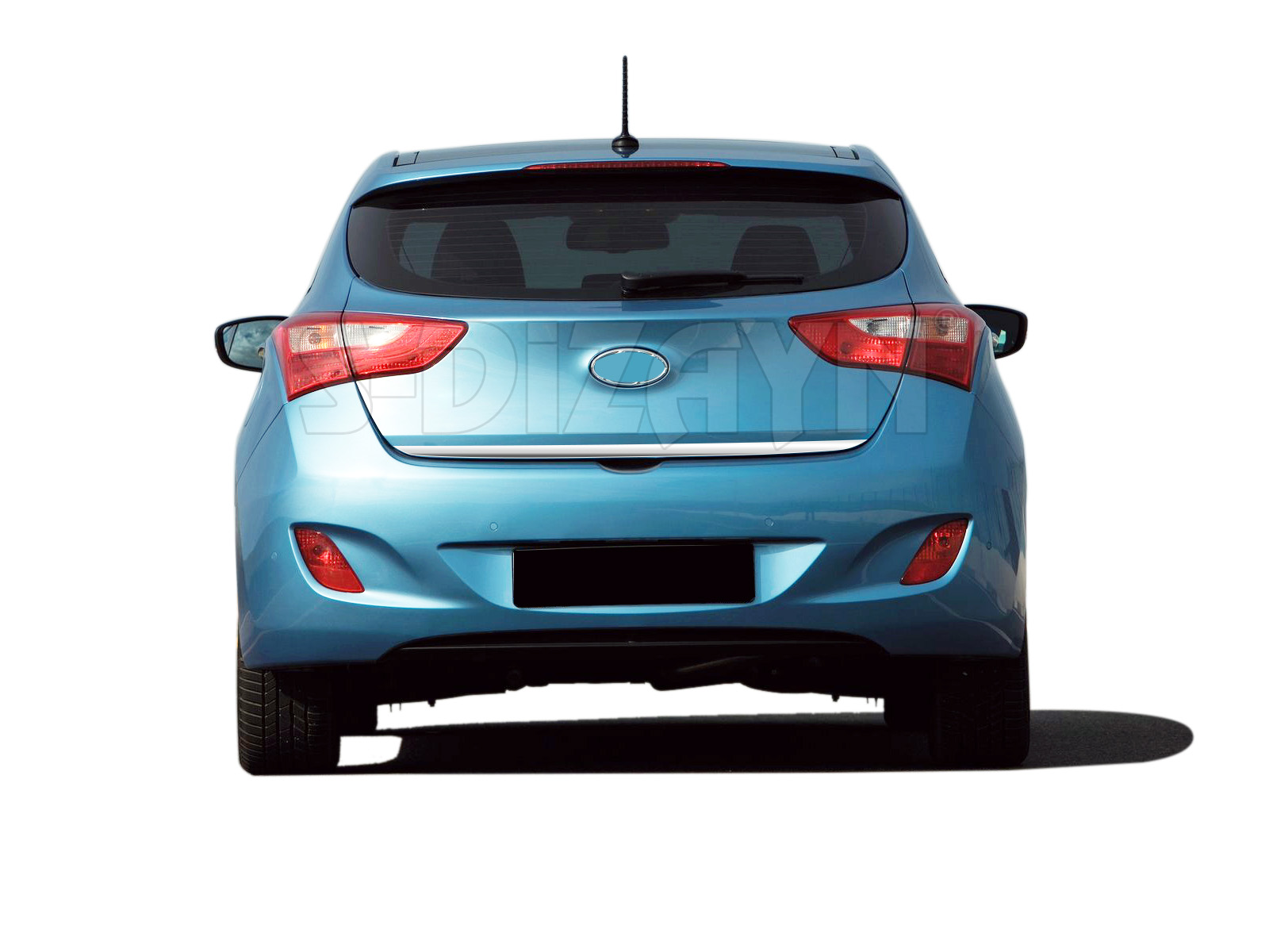Εικόνα 1 από 2 — TRIM  ΠΟΡΤ ΠΑΓΚΑΖ S-DIZAYN 1 TEM ΓΙΑ HYUNDAI I30 5D 2012+