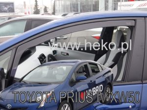 Heko - Ανεμοθραύστες Παραθύρων Για Toyota Prius (XW50) 2016 > 2022 5πορτο υλικό Acrylic Χρώμα Φιμέ - 2 τεμ. (ΑΝΕΜ.29646)