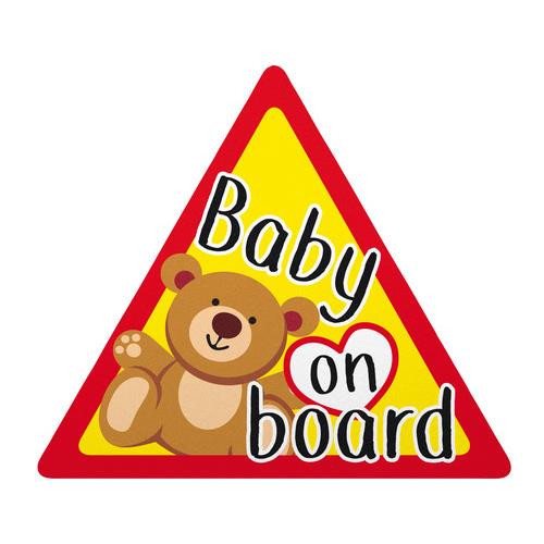 Εικόνα 1 από 1 — BABY ON BOARD ΕΝΔΕΙΞΗ ΣΤΑΤΙΚΟ 128x112mm
