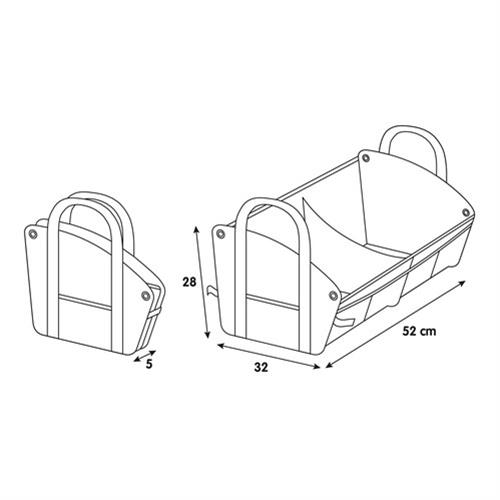 Εικόνα 6 από 10 — ORGANIZER ΠΟΡΤ ΜΠΑΓΚΑΖ DELUXE (M) 52 Χ 32 cm