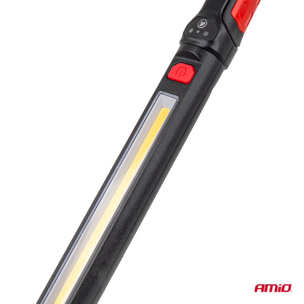 Εικόνα 7 από 8 — Amio – Φακός Εργασίας LED COB 10W USB-C 4400mAh με Διπλό Γάντζο & Μαγνήτη για Ισχυρό Φωτισμό & Μέγιστη Ευελιξία – 1 Τεμ. (04505/AM)