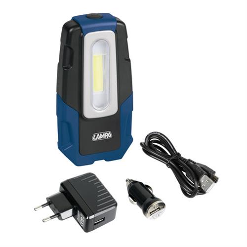 Εικόνα 7 από 9 — ΦΑΚΟΣ GL-2 12/24/230V/USB COB LED 150lm 2W 7.000K PRO-SERIES ΑΔΙΑΒΡΟΧΟΣ ΜΕ ΜΑΓΝΗΤΙΚΗ ΒΑΣΗ+ΓΑΝΤΖΟΣ