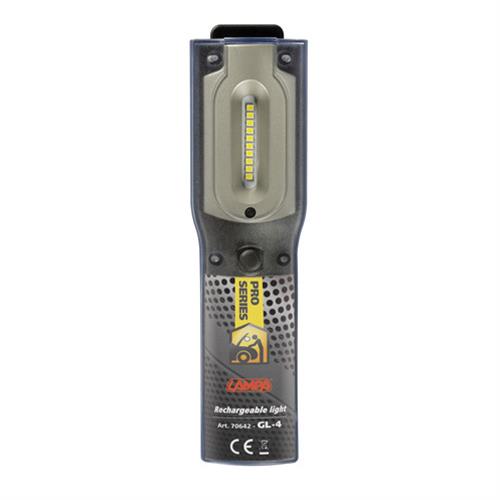 Εικόνα 1 από 12 — ΦΑΚΟΣ GL-4 12/24/230V ΜΕ 11LED 560lm 6W 7.000K PRO-SERIES ΑΔΙΑΒΡΟΧΟΣ ΜΕ ΜΑΓΝΗΤΙΚΗ ΒΑΣΗ+ΓΑΝΤΖΟΣ
