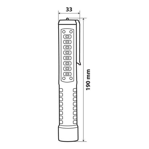 Εικόνα 10 από 11 — ΦΑΚΟΣ PRO-LAM 5/230V/USB SMD LED 260lm 6.000K PRO-SERIES ΜΕ ΜΑΓΝΗΤΙΚΗ ΒΑΣΗ+ΓΑΝΤΖΟΣ