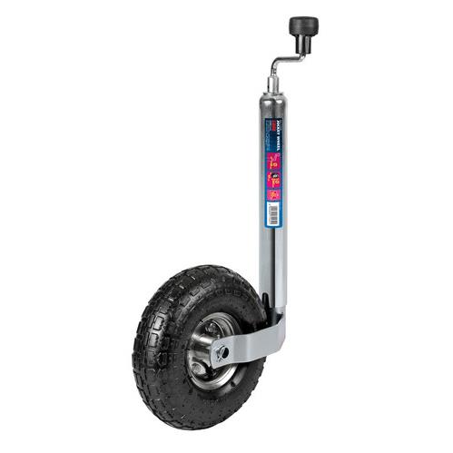 Εικόνα 1 από 2 — ΤΡΟΧΟΣ ΡΥΜΟΥΛΚΗΣΗΣ ΤΡΕΙΛΕΡ JOCKEY WHEEL ΥΨΟΥΣ 490-750mm ΜΕ ΜΕΓΙΣΤΟ ΦΟΡΤΙΟ 150kg