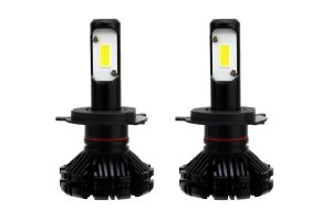 Amio - Σετ Λαμπτήρων Αυτοκινήτου CX SERIES τεχνολογίας LED τύπου H4 βάση P43t τάση λειτουργίας 6-18V απόδοσης 30W χρώμα 6000K για Επιβατικά Αυτοκίνητα και Μοτοσυκλέτες - 2 τεμ. (01073/AM)