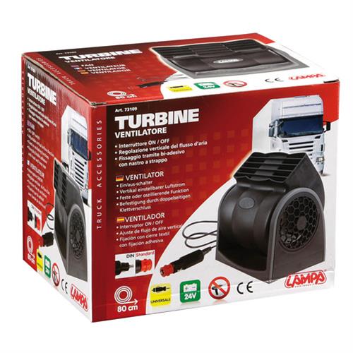 Εικόνα 5 από 6 — ΑΝΕΜΙΣΤΗΡΑΣ TURBINE 24V (2 ΤΑΧΥΤΗΤΩΝ) 19x23cm