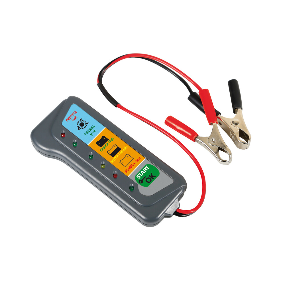 Εικόνα 1 από 4 — Τέστερ Μπαταρίας 12V με Οθόνη LCD