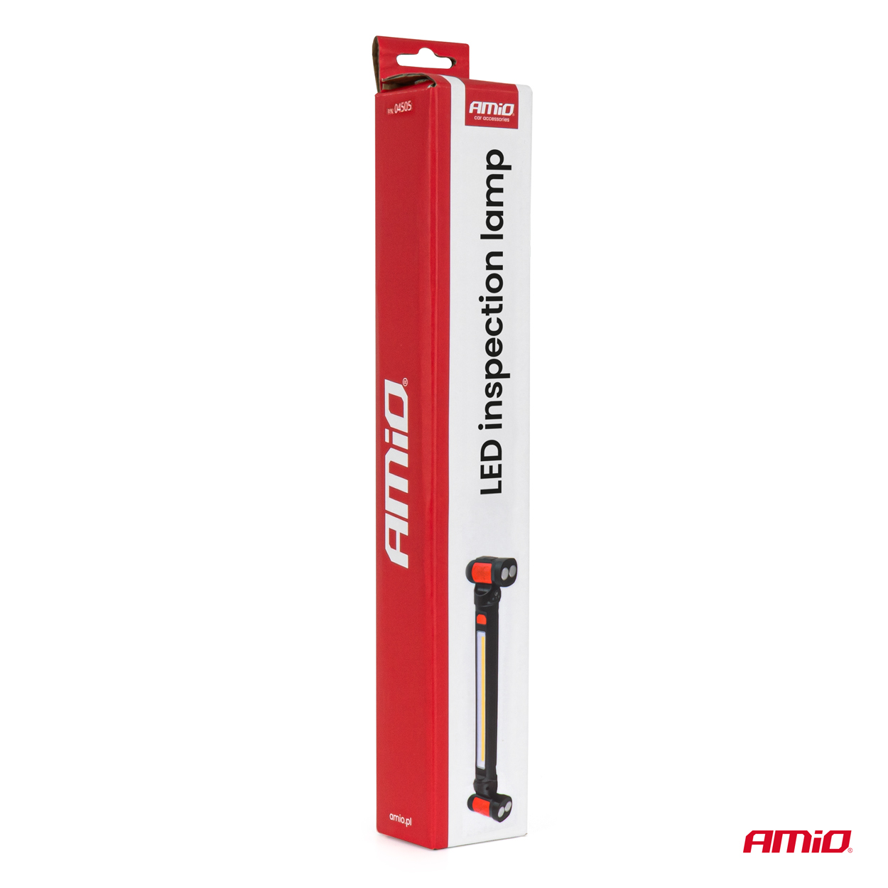 Εικόνα 8 από 8 — Amio – Φακός Εργασίας LED COB 10W USB-C 4400mAh με Διπλό Γάντζο & Μαγνήτη για Ισχυρό Φωτισμό & Μέγιστη Ευελιξία – 1 Τεμ. (04505/AM)
