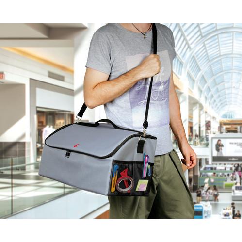 Εικόνα 2 από 7 — ΤΣΑΝΤΑ ORGANIZER ΠΟΡΤ ΜΠΑΓΚΑΖ TRUNK ORGANIZER ΑΔΙΑΒΡΟΧΟ (M) 2 ΘΕΣΕΩΝ+4 ΤΣΕΠΕΣ (49×30 cm)