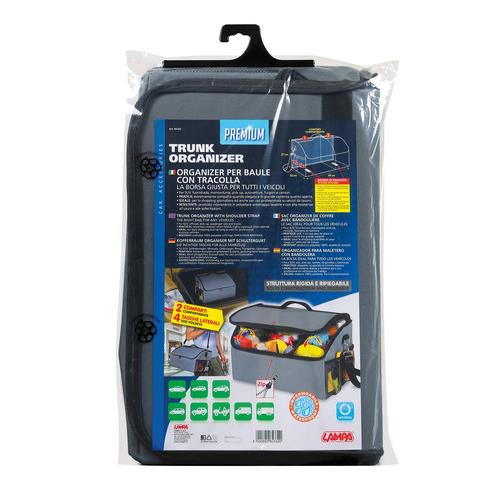 Εικόνα 4 από 7 — ΤΣΑΝΤΑ ORGANIZER ΠΟΡΤ ΜΠΑΓΚΑΖ TRUNK ORGANIZER ΑΔΙΑΒΡΟΧΟ (M) 2 ΘΕΣΕΩΝ+4 ΤΣΕΠΕΣ (49×30 cm)