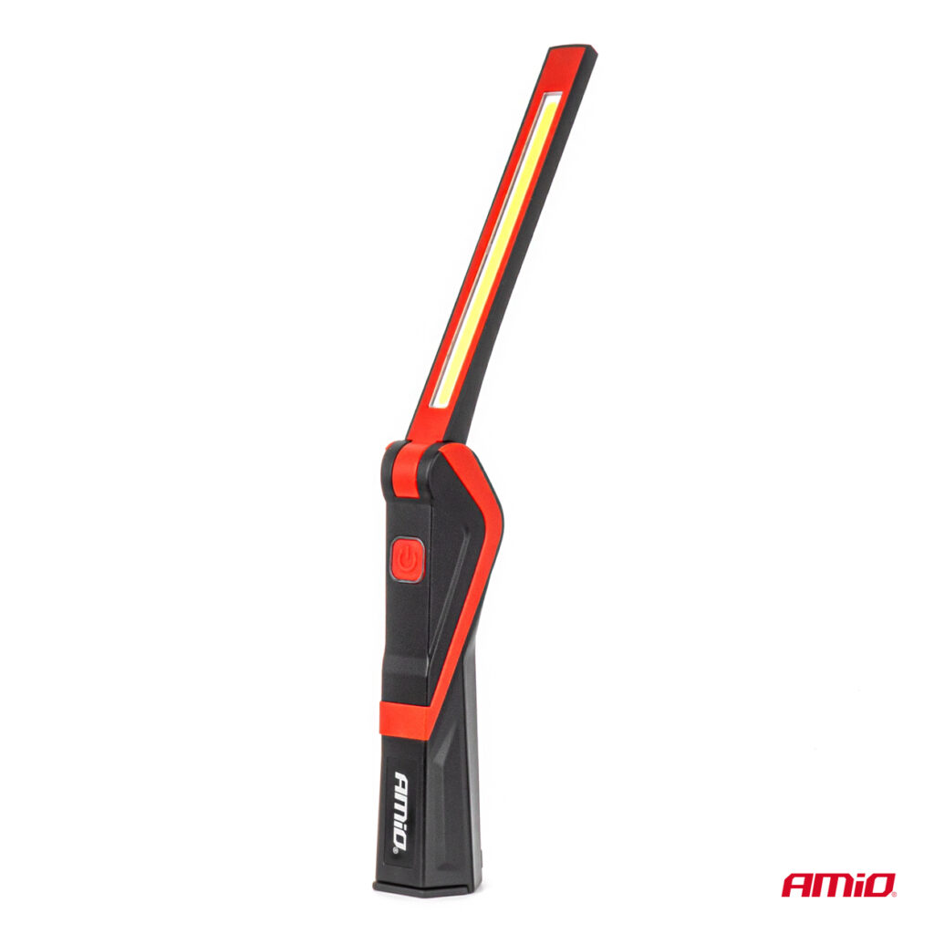Εικόνα 9 από 10 — Amio – Φακός Εργασίας LED COB 5W USB-C 2600mAh με Μαγνήτη & Γάντζο για Ισχυρό Φωτισμό & Ευελιξία – 1 Τεμ. (04504/AM)