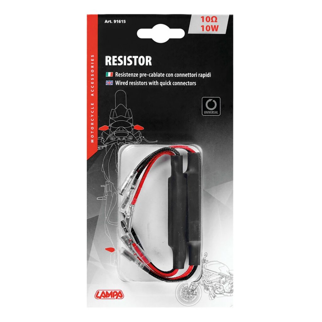 Εικόνα 2 από 2 — ΑΝΤΙΣΤΑΣΗ ΓΙΑ ΛΑΜΠΕΣ LED 12V 10W/10ohm ΜΕ QUICK CONNECTORS (ΑΝΤΙΣΤΑΣΗ-ΨΕΥΤΗΣ-CANCELLER) 2ΤΕΜ.