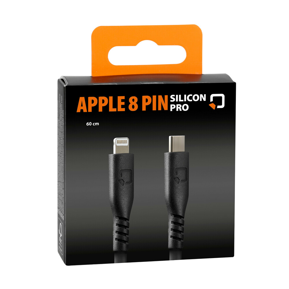 Εικόνα 2 από 2 — Καλώδιο USB Type C σε Apple Lightning 8 Pin 3000mA/60W της σειράς Optiline για Φόρτιση, Συγχρονισμό και Μεταφορά Δεδομένων Κινητού και Ηλεκτρονικών Συσκευών με επένδυση από σιλικόνη και μήκος 60 cm