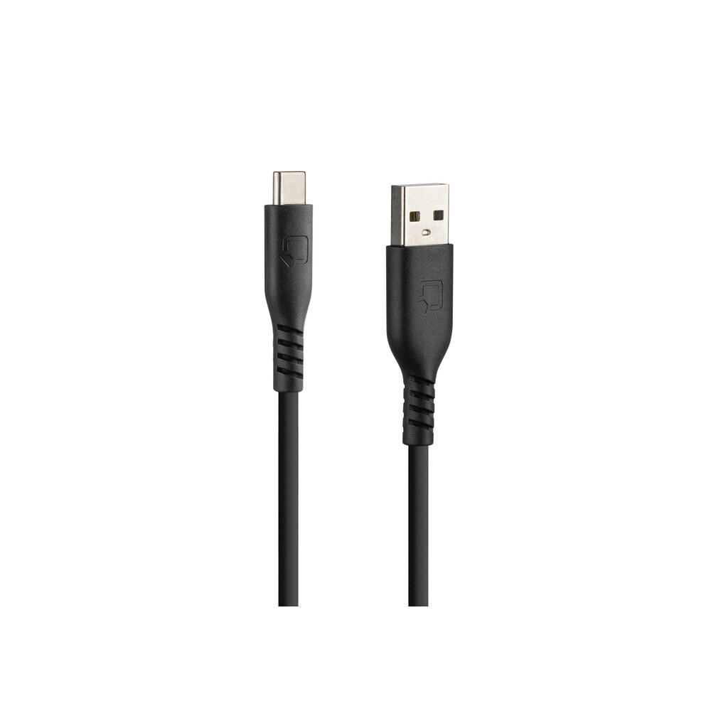 Εικόνα 1 από 2 — Καλώδιο USB Type A σε USB Type C 3000mA/18W της σειράς Optiline για Φόρτιση, Συγχρονισμό και Μεταφορά Δεδομένων Κινητού και Ηλεκτρονικών Συσκευών με επένδυση από σιλικόνη και μήκος 20 cm