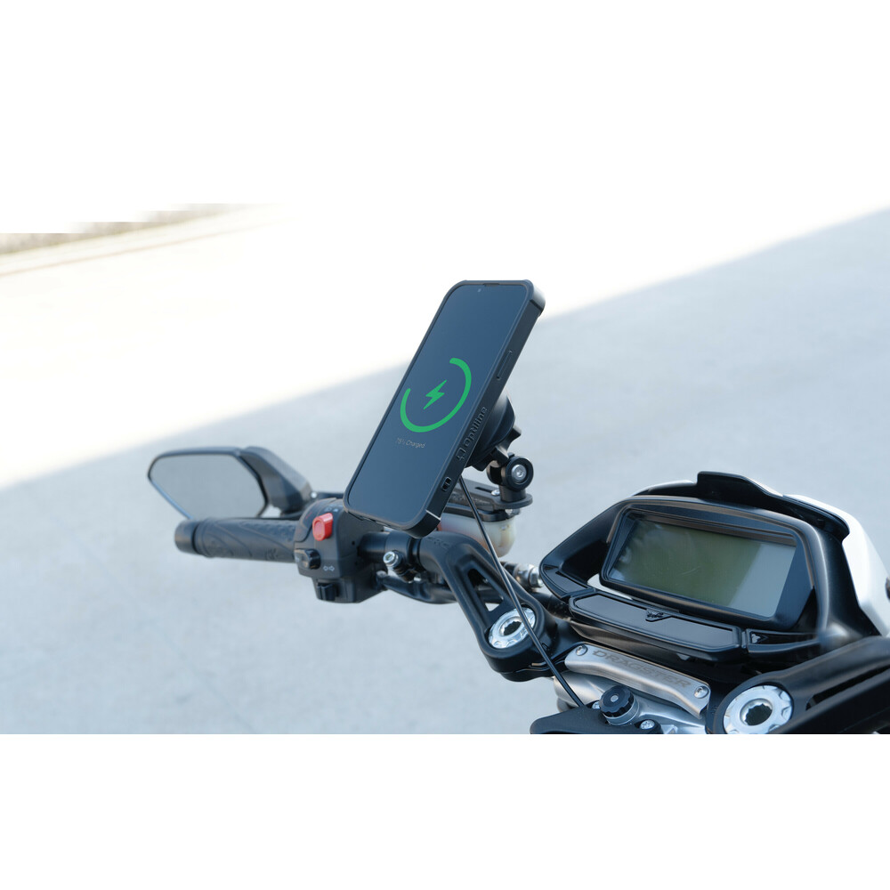 Εικόνα 5 από 14 — Ασύρματος Φορτιστής Κινητού Wireless Vibration Dampener 15W της σειράς Optiline με 3D Αντικραδασμικό Σύστημα, Duolock 2.0, Καλώδιο 180 cm, Βύσμα SAE, Ασφάλεια, συμβατή με Βάσεις, Θήκες ή Αντάπτορες Κινητού Optiline ή Βάσεις Στήριξης με μπίλια 19 mm