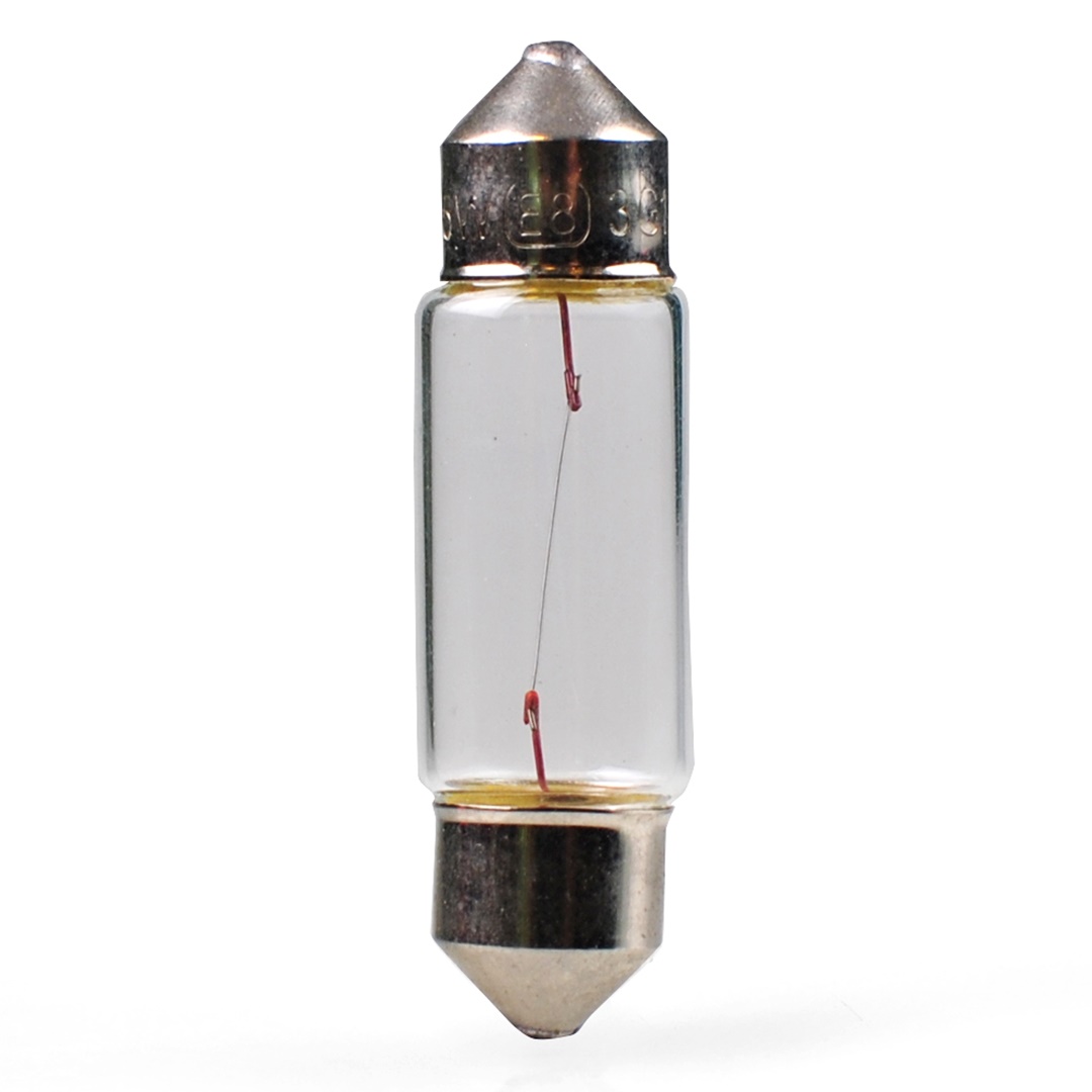 Εικόνα 1 από 2 — ΛΑΜΠΑΚΙΑ ΠΛΑΦΟΝΙΕΡΑΣ 5W 24V SV8,5 36mm STANDARD ΑΛΟΓΟΝΟΥ 10ΤΕΜ.. M-TECH