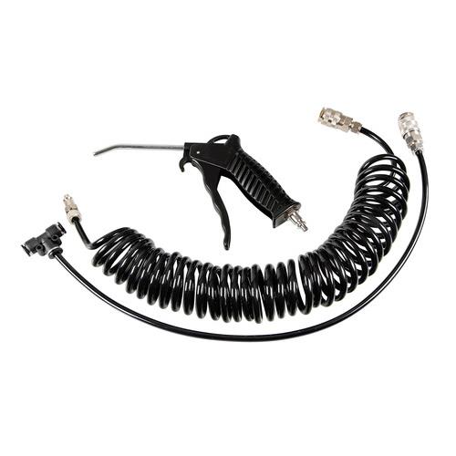 Εικόνα 1 από 2 — ΠΙΣΤΟΛΙ ΑΕΡΑ ΜΕ ΣΠΙΡΑΛ P-5 6mm 5m 10bar kg/cm2  ME ΣΥΝΔΕΣΜΟΣ ΑΕΡΑ T 6mm ΤΑΧΕΙΑΣ ΕΛΕΥΘΕΡΩΣΗΣ