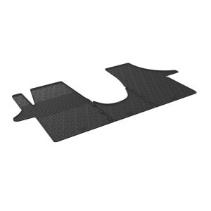 LAMPA - ΠΑΤΑΚΙΑ ΑΥΤΟΚΙΝΗΤΟΥ ΑΠΟ ΛΑΣΤΙΧΟ ΓΙΑ VW TRANSPORTER T5 / T6 04/2003-04/2015+ ΣΕ ΜΑΥΡΟ ΧΡΩΜΑ ΧΩΡΙΣ ΚΟΥΜΠΩΜΑΤΑ - 3 ΤΕΜ.