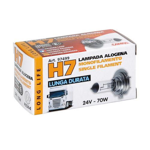 Εικόνα 2 από 2 — H7 24V 70W LONG-LIFE Αλογόνου 1τεμ. (σε DISPLAY 10τεμ.)