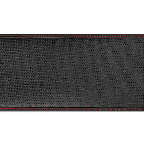 Εικόνα 3 από 3 — ΚΑΛΥΜΜΑ ΤΙΜΟΝΙΟΥ ΦΟΡΤΗΓΟΥ 49/51cm (XL) SKIN-COVER ΜΑΥΡΟ ΜΕ ΚΟΚΚΙΝΗ ΡΑΦΗ ΕΛΑΣΤΙΚΟ 2mm ΠΑΧΟΣ