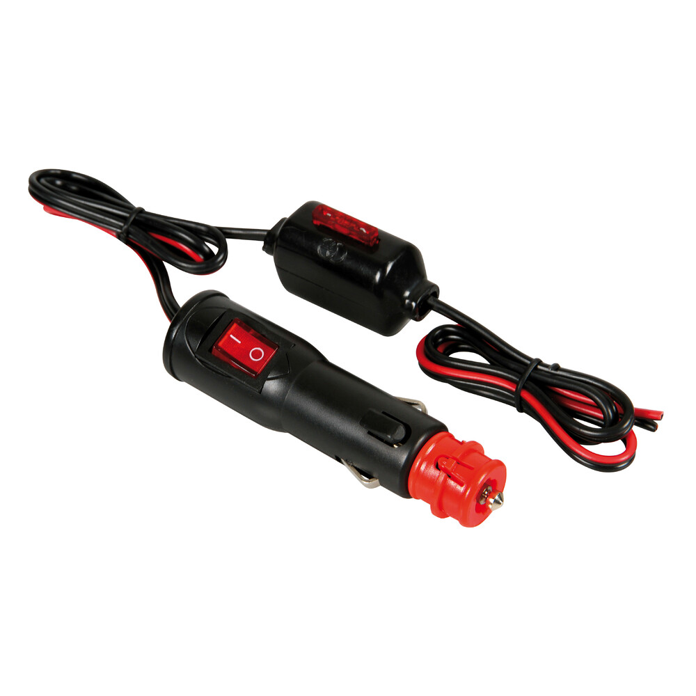 Εικόνα 1 από 2 — ΦΙΣ ΑΝΑΠΤΗΡΑ ΑΡΣΕΝΙΚΟΣ 12/24V 10A ΜΕ ΔΙΑΚΟΠΤΗ ΚΑΙ ΚΑΛΩΔΙΟ 100cm