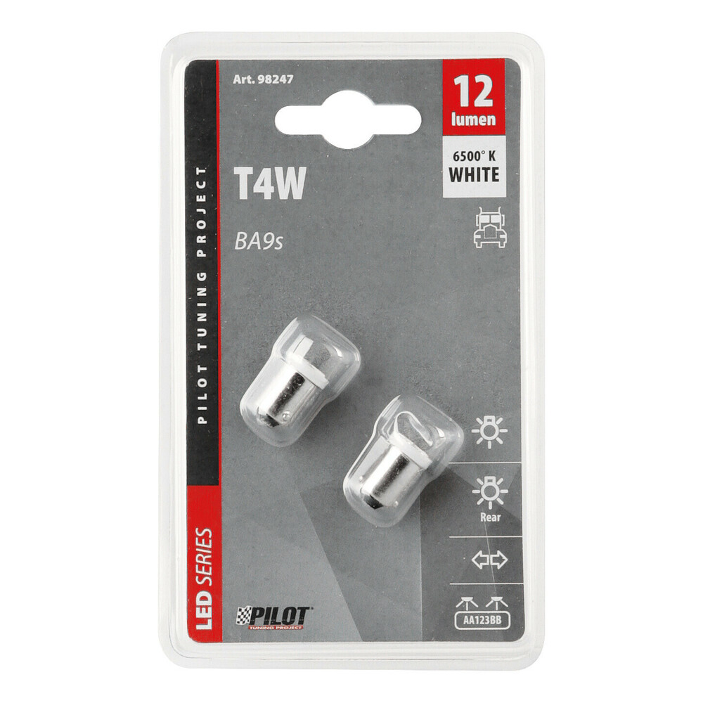 Εικόνα 4 από 4 — T4W 24/28V BA9s HYPER-LED4